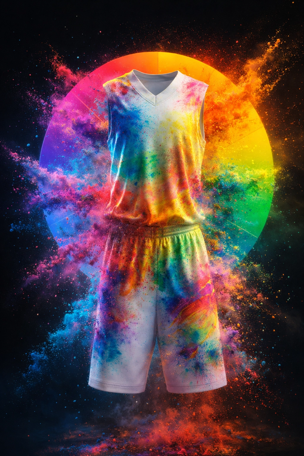 Custom team basketball uniforms